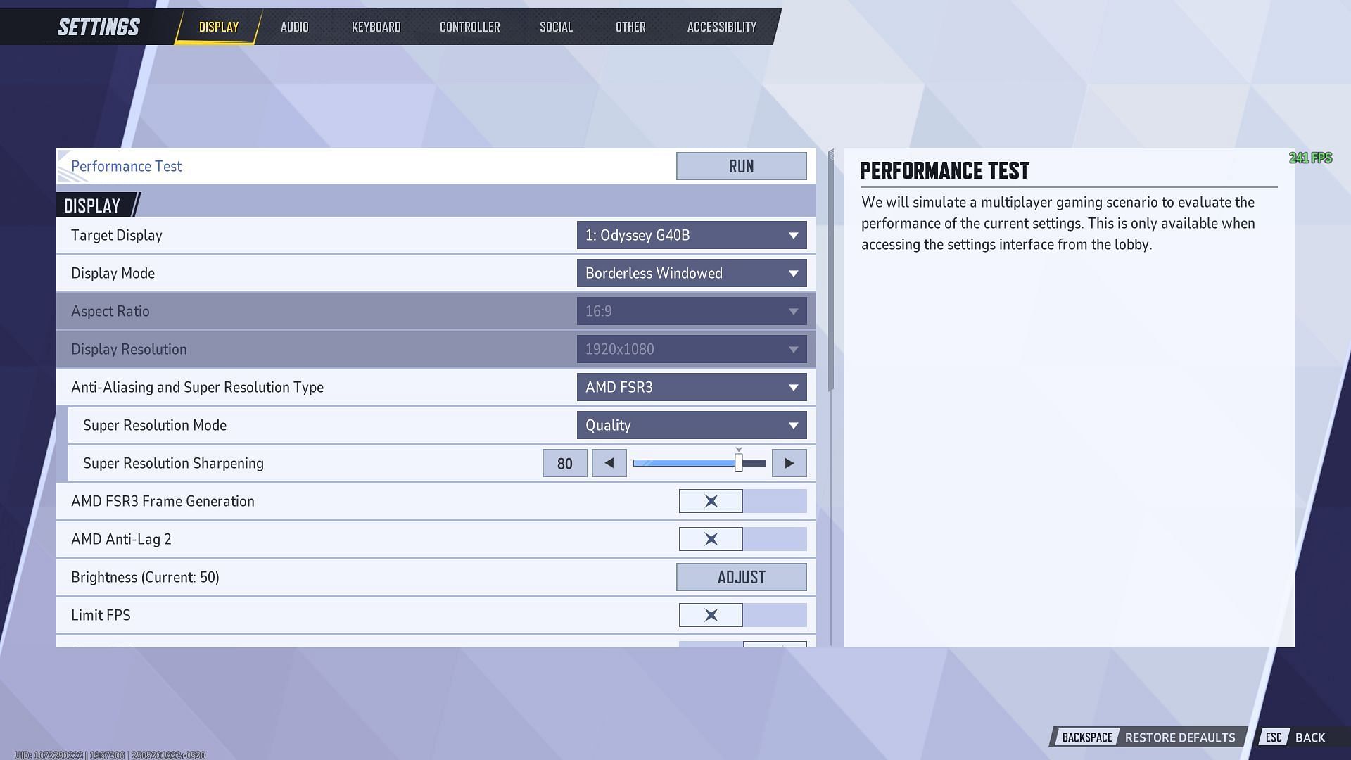 New performance test as seen in Marvel Rivals patch notes (Image via Sportskeeda Gaming || NetEase Games)